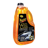 Meguiars 64oz Gold Class Shampoo and Conditioner Car Wash: Liquid Car Soap for Cleaning, Fresh Scent, Automotive Polish