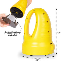 Zone Tech USB Rechargeable Electric Snow Ice Scraper - Automotive Portable Cordless Ice and Snow Scraper for Car Windshield Snow Removal