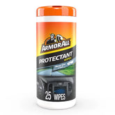 Armor All 25ct New Car Wipes Automotive Protector: Car Cleaning Supplies, Cleaner, Wipes, Removes Dirt & Soil