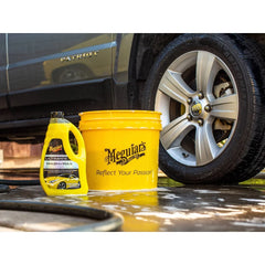 Meguiars 48oz Ultimate Wash & Wax Auto Care Fluid: Car Soap, UV Protection, Prevents Fading & Aging, Berry Scent