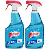 Windex Original Blue Window and Glass Cleaner Spray - 23oz/2pk