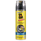 Fix-a-Flat 16oz Sedan and Coupe Tire Inflator: Automotive Accessories, Metal, 90-Day Warranty, Clear, 1.25 lbs