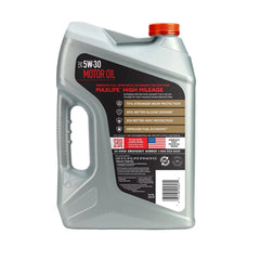 Valvoline Extended Protection Full Synthetic High Mileage 5W-30 Motor Oil