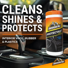 Armor All 3pk 30ct Triple Pack Protectant/Cleaning/Glass Wipes Automotive Interior Cleaner: Car Cleaning Supplies, UV Protection, Non-Abrasive