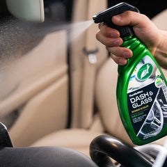 Turtle Wax Quick & Easy Dash & Glass 23 OZ.: Liquid Car Interior & Glass Cleaner, Streak-Free, Scented, Wax-Free