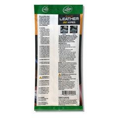 Turtle Wax 30ct Leather Auto Wipes Pouch: Car Interior Cleaner, Leather Wipes, Automotive Cleaning Supplies, Musk Scent
