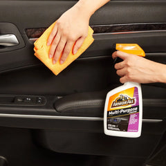 Armor All 16oz Multi Purpose Automative Interior Cleaner: Liquid Car Interior Cleaner, Unscented, Non-Abrasive, 16floz