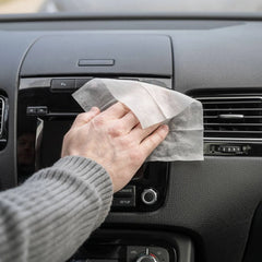 Turtle Wax 30ct Protectant Auto Wipes Pouch: Car Cleaning Wipes, Prevents Fading & Discoloration, Floral Elderflower Scent