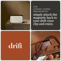 Drift Co Stone Air Freshener Car Odor Eliminator Amber Refill
