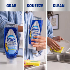 Dawn Platinum Ez-Squeeze Dishwashing Liquid Dish Soap - 18 fl oz