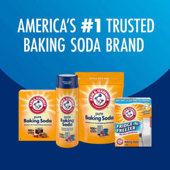 Arm & Hammer Baking Soda Fridge-n-Freezer Odor Absorber - 14oz: Non-Toxic, Air Freshener, Solid Form