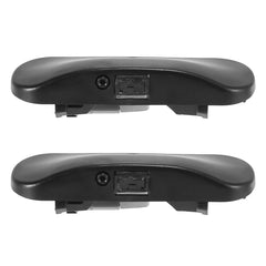 Unique Bargains Durable Windshield Washer Nozzles Spray Jet 4G8955987A 4G8955988A for Audi A7 4G 2011-2017 Black 1 Pair