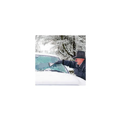 Zone Tech Heated Car Window SnowI Scraper with Light - Extendable 12V LED Light Heated Ice Scraper with 15.8 feet Long Cord