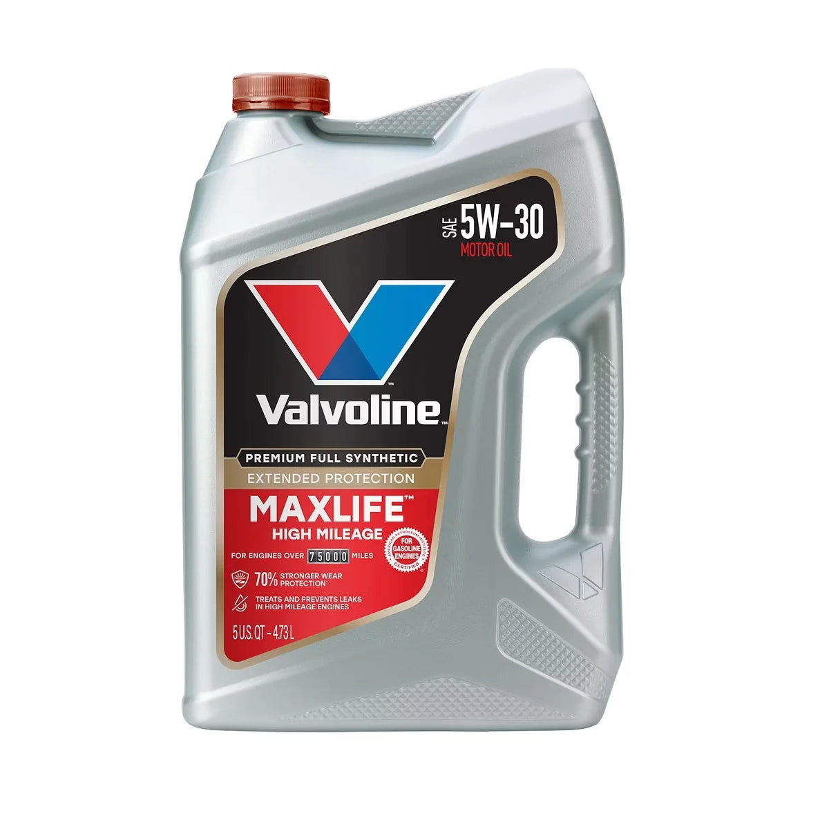 Valvoline Extended Protection Full Synthetic High Mileage 5W-30 Motor Oil