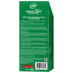 Turtle Wax Headlight Lens Restorer Kit: Liquid Cleaner for Headlamp Refurbishment & Conditioning, Prevents Discoloration