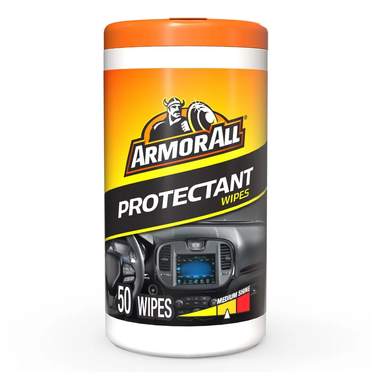 Armor All 50ct Original Protectant Wipes Automotive Protector: Car Interior Cleaning, UV & Aging Prevention, Non-Abrasive