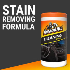 Armor All 50ct Cleaning Wipes Automotive Interior Cleaner