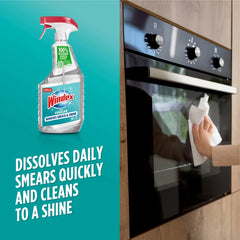 Windex Vinegar Window and Glass Cleaner Spray - 26 fl oz: Fresh Scent, Multi-Surface, Removes Finger Prints