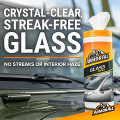 Armor All 3pk 30ct Triple Pack Protectant/Cleaning/Glass Wipes Automotive Interior Cleaner: Car Cleaning Supplies, UV Protection, Non-Abrasive