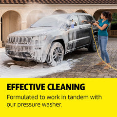 Karcher 1 Gallon Vehicle Wash & Wax Detergent Pressure Washer Car Wash Soap