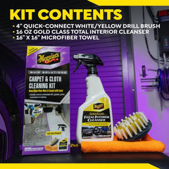 Meguiars Quik Solutions Carpet and Cloth Kit
