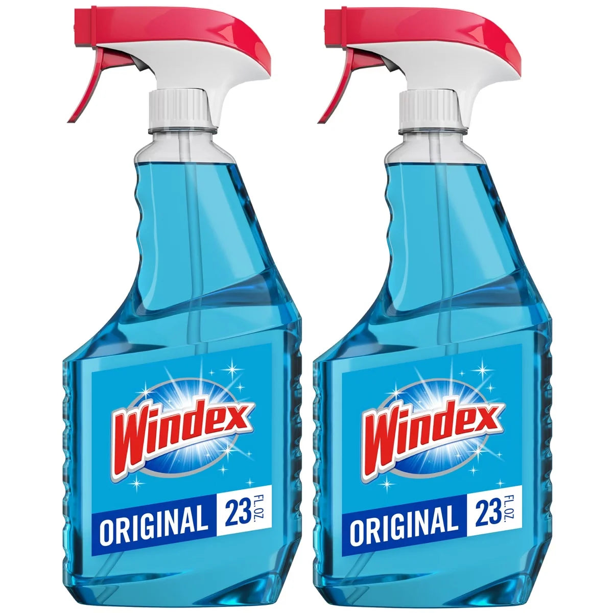Windex Original Blue Window and Glass Cleaner Spray - 23oz/2pk