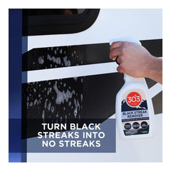 303 Products Black Streak Remover - Removes Black Streaks and Dirt, Provides A Clean, Streak-Free Finish on RVs, Campers, Pop-Ups, Motorhomes & Boats