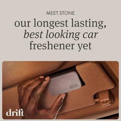 Drift Co Stone Air Freshener Car Odor Eliminator Amber Refill