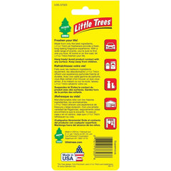 Little Trees 3pk Supernova Air Freshener: Rain Scent, Car Freshener, Disposable, Gold & Black