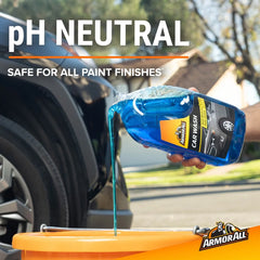 Armor All 64oz Automotive Car Wash: Liquid Car Cleaner Soap, Non-Abrasive Vehicle Wash, Unscented, Removes Dirt & Soil
