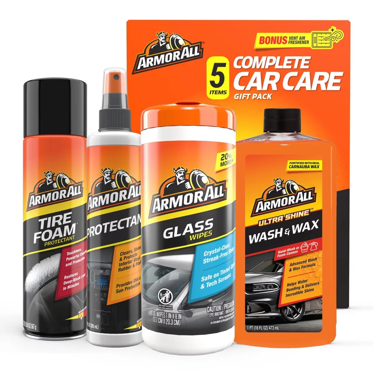 Armor All Complete Car Care Automotive Cleaning Kit
