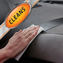 Armor All 25ct Orange Cleaning Wipes: Non-Abrasive Automotive Interior Cleaners, Car Cleaning Wipes, Removes Dirt