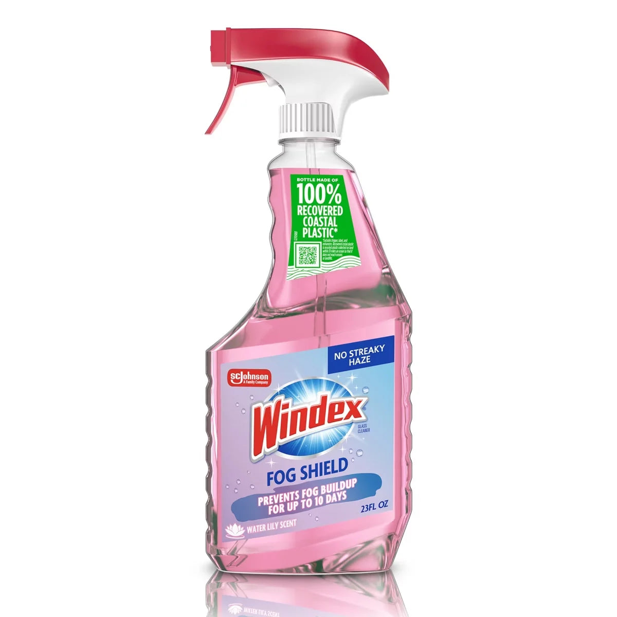 Windex Fog Shield - Anti Fog Spray and Glass Cleaner - 23 fl oz: Ammonia-Free, Liquid Form, Windows and Mirrors, Water Lily