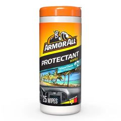 Armor All 25ct Protectant Wipes Tranquil Skies Automotive Protector: Car Cleaner, Prevents Fading & Cracking, No Water Needed